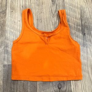 Orange Tank Top